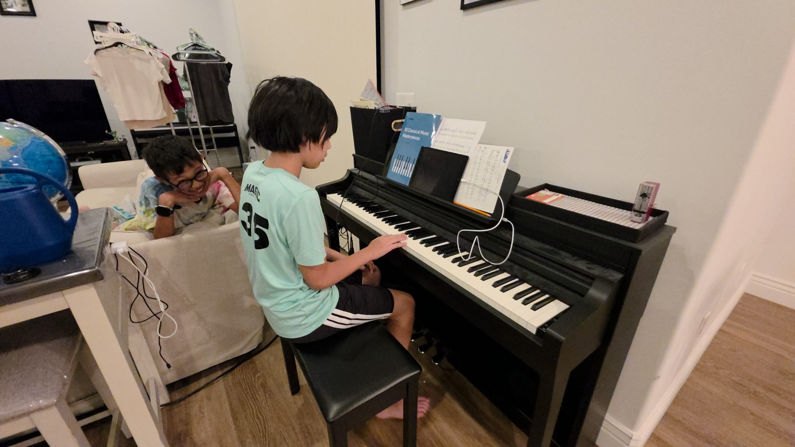 Friends and Music Lessons